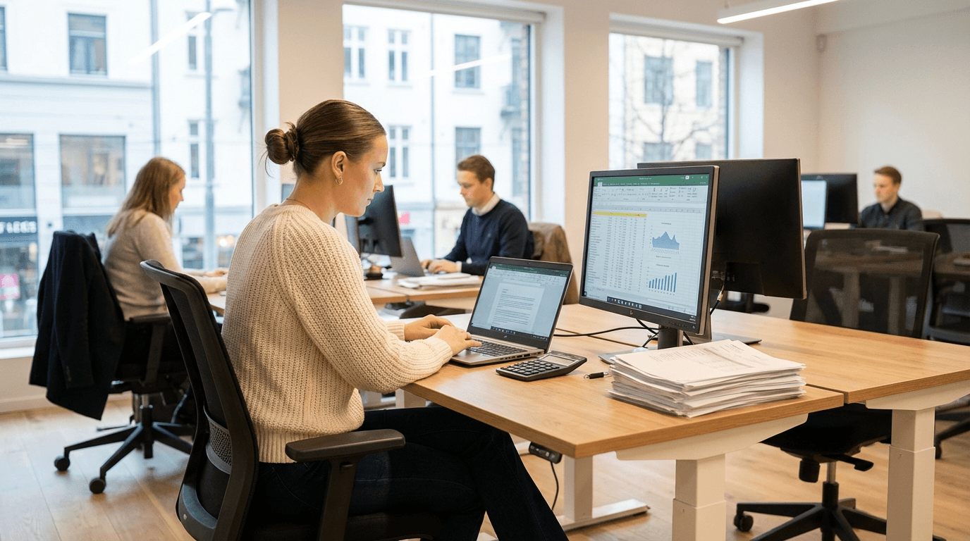 Vad gör en Assistent inom redovisning?